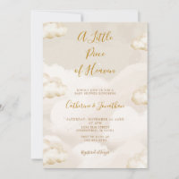Boho Clouds A Little Piece Of Heaven Baby Shower