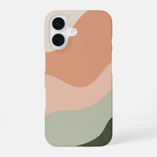 Boho Color Flow Arch Iphone Case (Back)