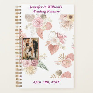 Boho Colored Florals Wedding 1-image Planner