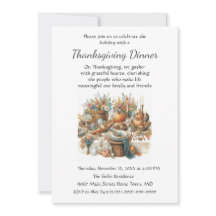 Boho Cottage Family Friends Thanksgiving Dinner