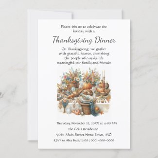 Boho Cottage Family Friends Thanksgiving Dinner