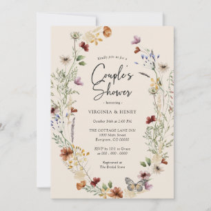 Boho Couples Shower Invitation