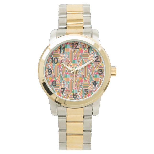 Boho Crazy Quilt Watch (Front)