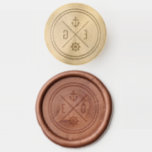 Boho Cruise Destination Wedding  Wax Seal Stamp<br><div class="desc">Boho Cruise Destination Wedding Wax Seal Stamp. Matching items available.</div>