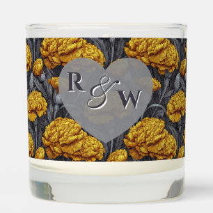 Boho Custom Carnation Aesthetic Fall Wedding Scented Candle
