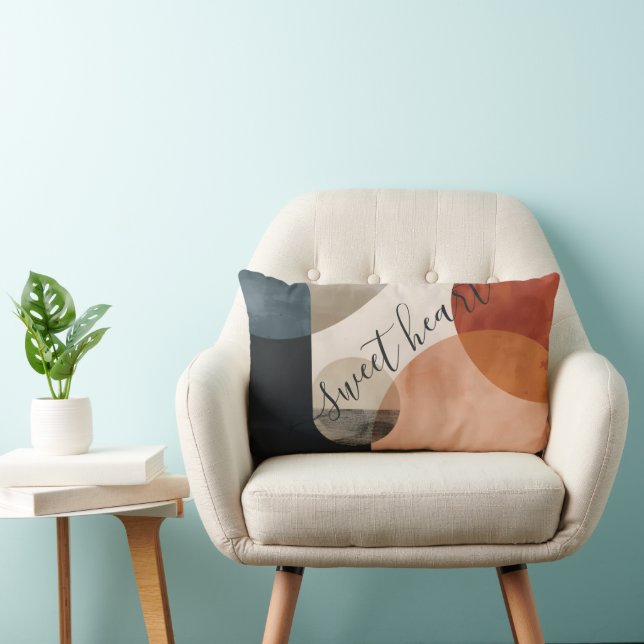 Boho Custom Name Lumbar Pillow (Chair)