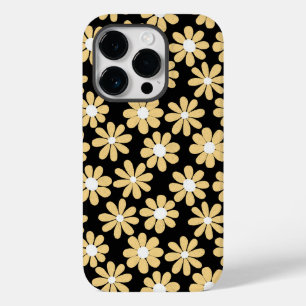 Boho Daisy Art - sketchy hand drawn Case-Mate iPhone 14 Pro Case