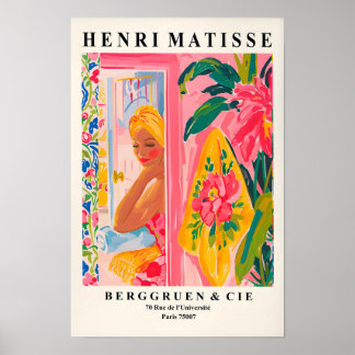 Boho Decor, Henri Matisse Print, Aesthetic Wall Ar Poster