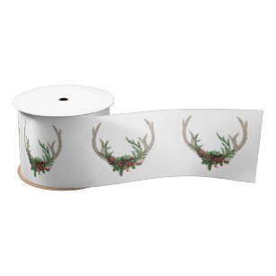 Christmas Deer Ribbon