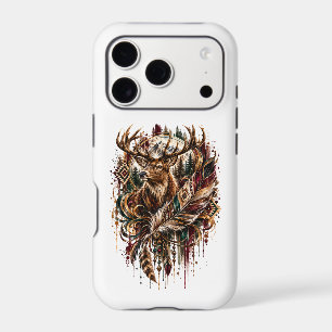 Boho Deer, Dreaming of Deer iPhone 17 Pro Case