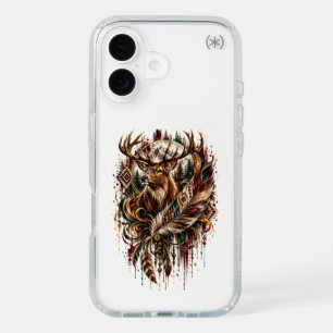 Boho Deer, Dreaming of Deer iPhone 16 Case