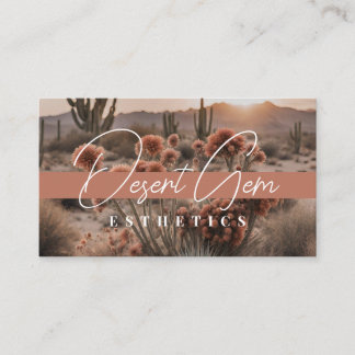 Boho Derset Flower Business Card