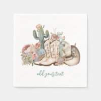 Boho desert cowgirl cowboy boots cowboy hat