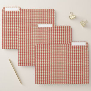 Boho Desert Stripe Pattern Design File Folder