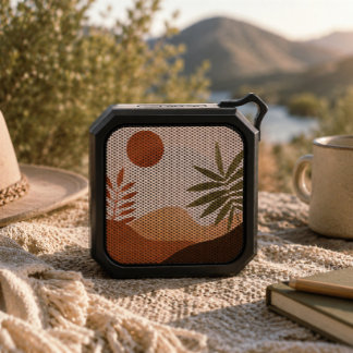 Boho Desert Sun Bluetooth Speaker