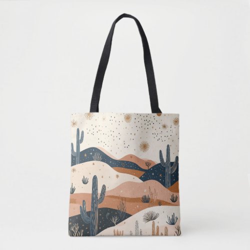 Boho Desert Tote Bag