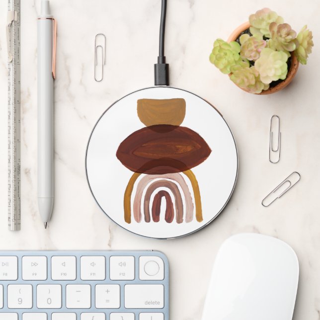 Boho Design Wireless Charger (Desk)