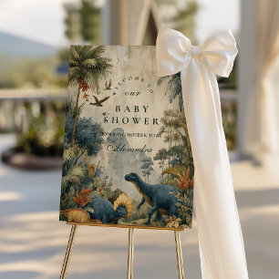 Boho Dino Baby Shower Foam Board
