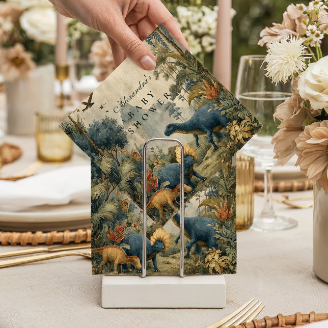 Boho Dino Baby Shower Napkins (Creator Uploaded)
