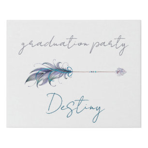  Boho Direction Sign Graduation Party