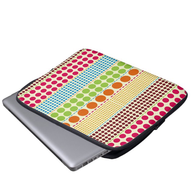 Boho Dots Electronics Bag (Front Bottom)