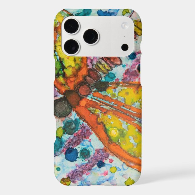 Boho DragonFly Design Iphone Case (Back)