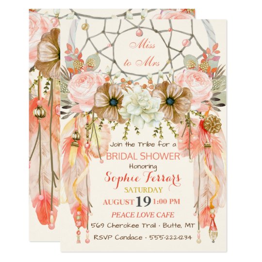 Dream Catcher Invitations 5