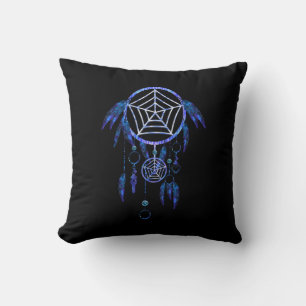 Boho Dream Catcher Throw Pillow