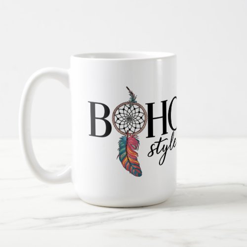Boho Dreamcatcher Free Spirit Style Coffee Mug