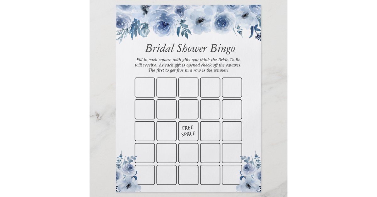 Free Bridal Shower Bingo Free Bridal Shower Bingo