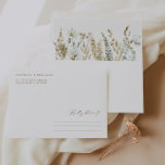 Boho Dusty Blue Greenery & Dried Pampas Grass  Envelope<br><div class="desc">Design features a delicate bouquet of watercolor greenery and flowers, thistle, daisy, dusty blue fern and dried pampas grass. Designed to coordinate with for the «VERONICA» Wedding Invitation Collection. To change details click «Personalize». To move the text or change the text size, font, or color click «Click to customize further»...</div>