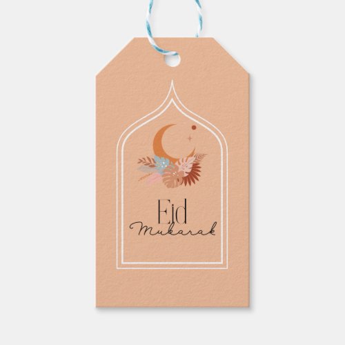 Boho Elegant Eid Mubarak Gift tag