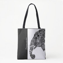 Boho Elephant Dreamcatcher - Tote Bag