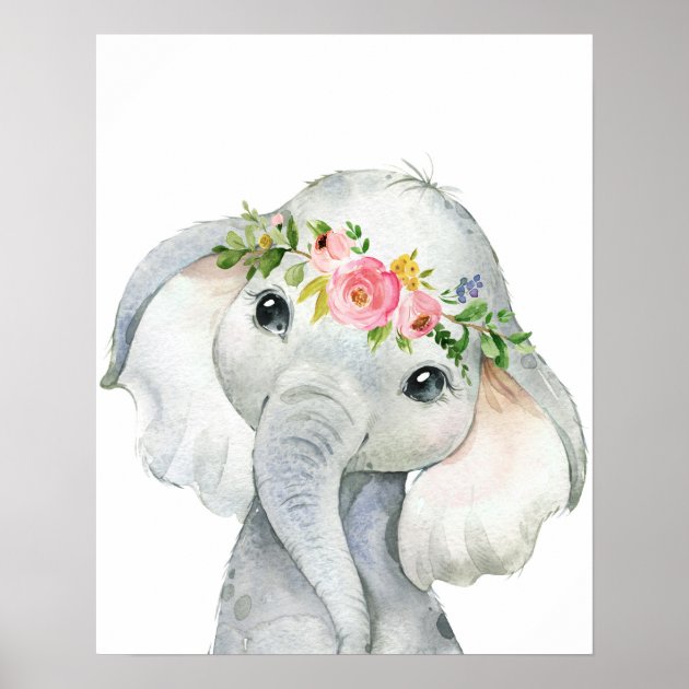 boho elephant nursery