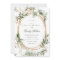 Boho Eucalyptus Gold Circles Bridal Shower