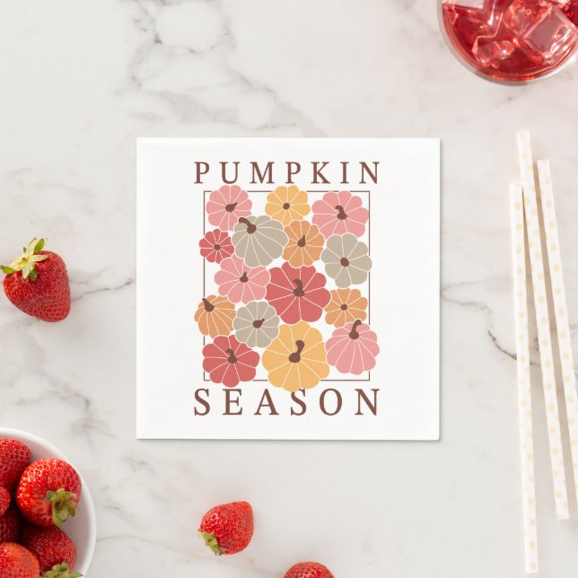 Boho Fall Autumn Quote  Napkins (Insitu)