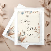 Boho Fall Flowers Wedding