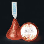 Boho Fall Pumpkin Bridal Shower Hershey®'s Kisses®<br><div class="desc">This item is a captivating blend of autumnal warmth and bohemian elegance that promises to make your celebration unforgettable. The centerpiece of this piece is a beautifully crafted pumpkin, delicately painted in soft tones, symbolizing the abundance and joy of the fall season. Surrounding the pumpkin, you'll find a stunning array...</div>