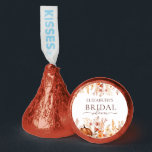 Boho Fall Pumpkin Bridal Shower Hershey®'s Kisses®<br><div class="desc">This item is a captivating blend of autumnal warmth and bohemian elegance that promises to make your celebration unforgettable. The centerpiece of this piece is a beautifully crafted pumpkin, delicately painted in soft tones, symbolizing the abundance and joy of the fall season. Surrounding the pumpkin, you'll find a stunning array...</div>
