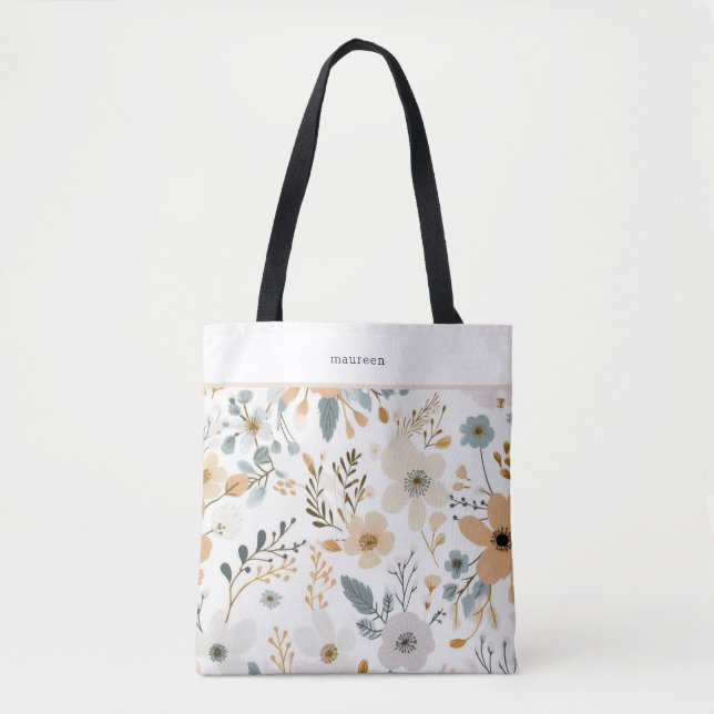 Boho Fall  Tote Bag (Front)