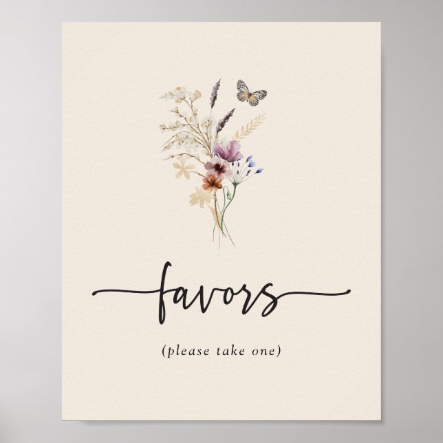 Boho Favors Poster (Front)
