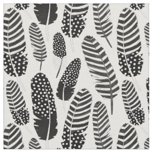 black feather patterns fabric zazzle feather patterns