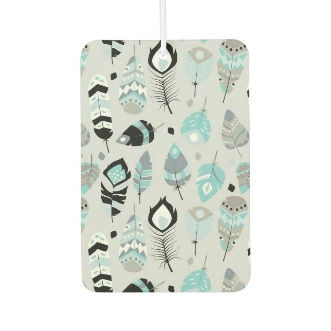 Boho Feathers Air Freshener (Front)