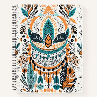 Boho Feathers Book Cover Design – Stylish & Artist