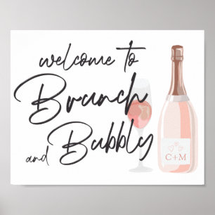 Boho Fiesta Baby Shower Welcome Sign