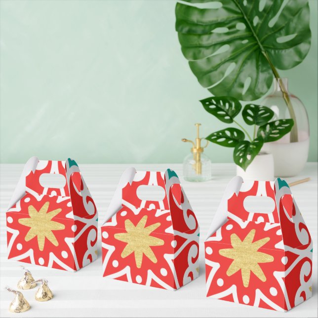 Boho Fiesta Geometric Favor Boxes (Multiple)