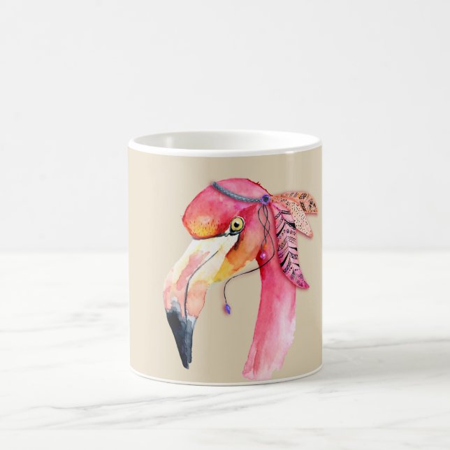 Boho Fiona Flamingo Mug (Center)
