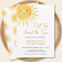 Boho First Trip Around The Sun Girl's 1st Birthday