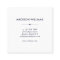 Boho Floral Bouquet - Navy Blue - Monogram
