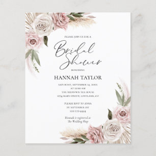 Boho Floral Bridal Shower